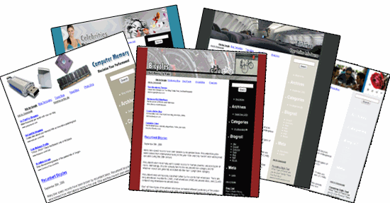 WordPress templates