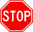 Stop sign
